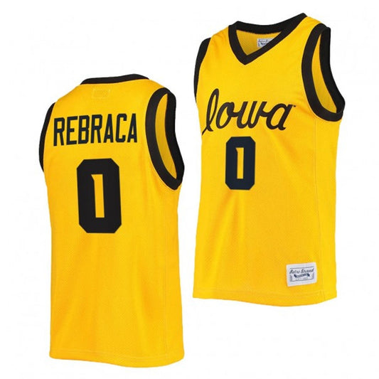 NCAAB Filip Rebraca Iowa Hawkeyes 0 Jersey