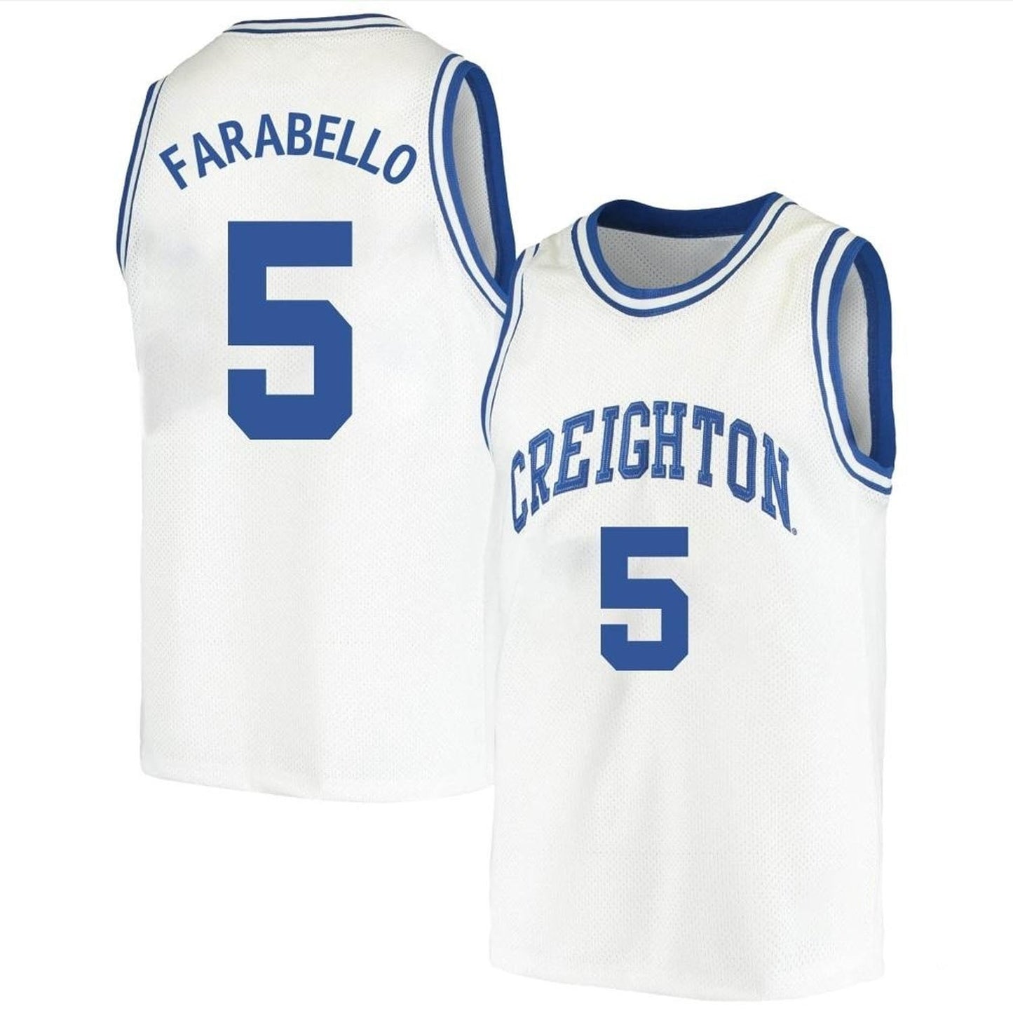 NCAAB Francisco Farabello Creighton Bluejays 5 Jersey