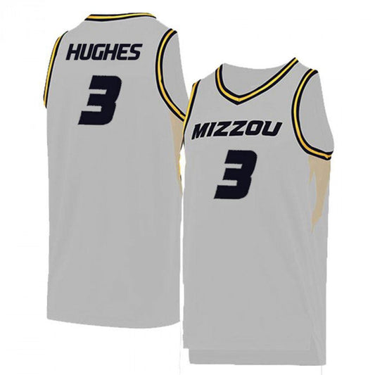 NCAAB Frankie Hughes Missouri Tigers 3 Jersey