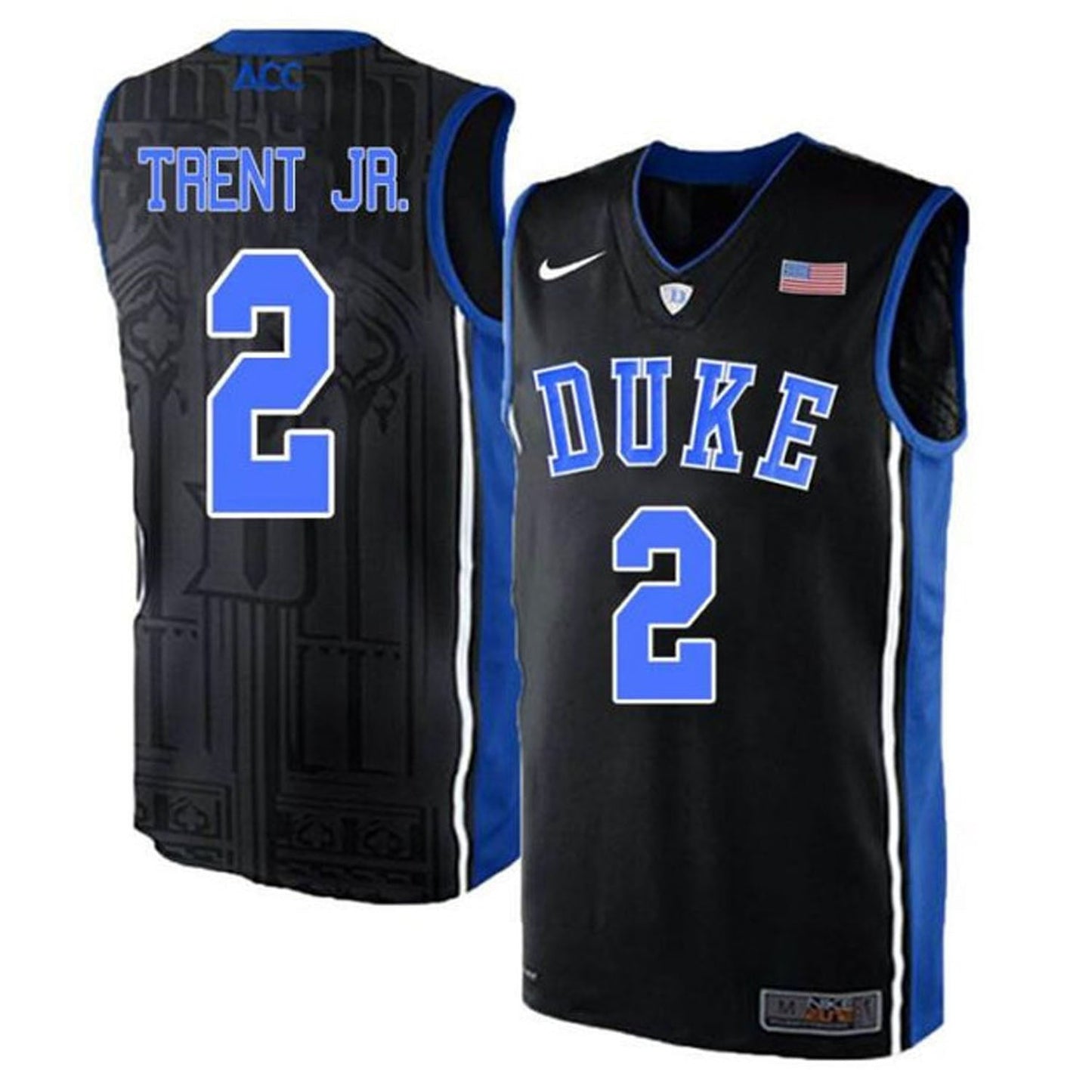 NCAAB Gary Trent Jr Duke Blue Devils 2 Jersey