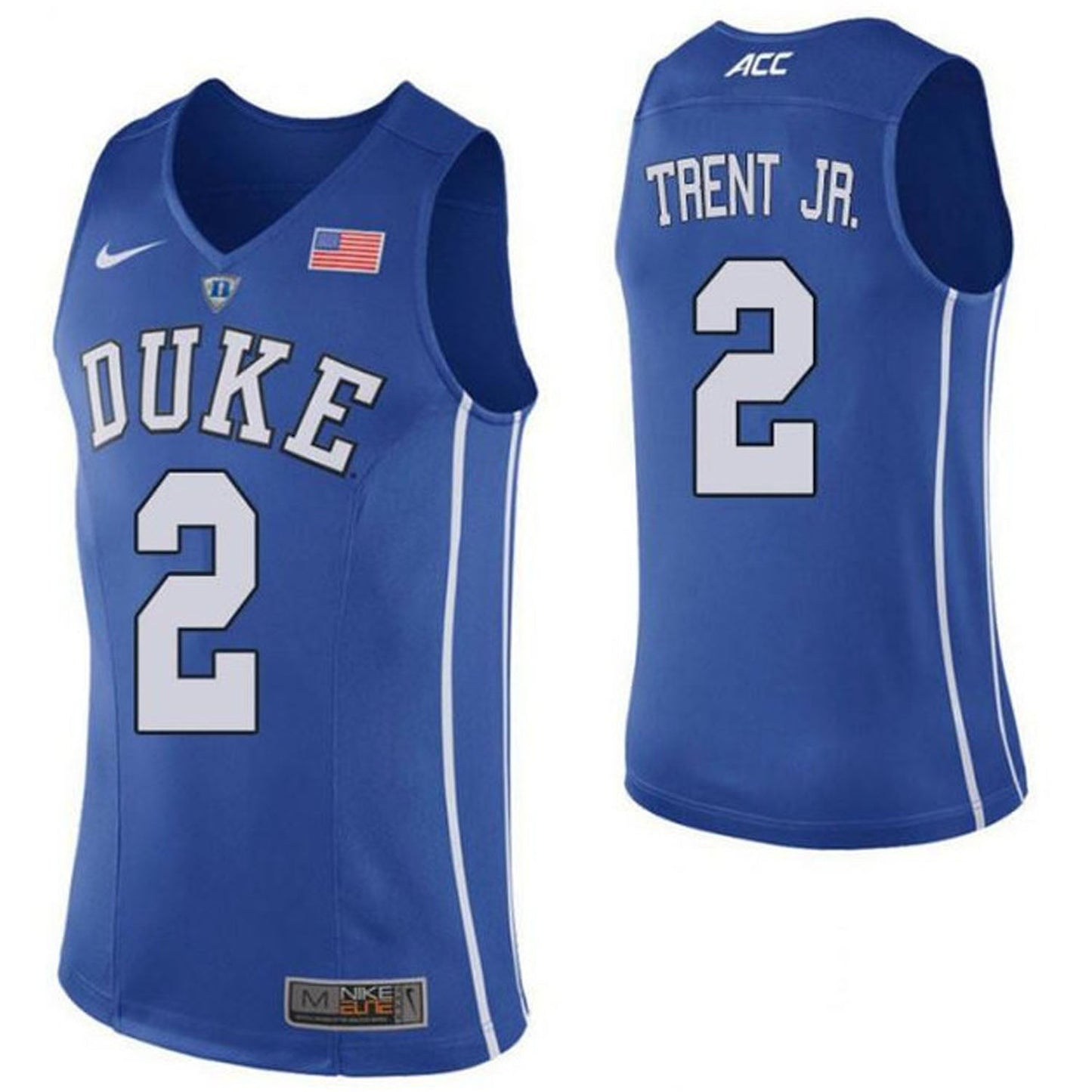 NCAAB Gary Trent Jr Duke Blue Devils 2 Jersey