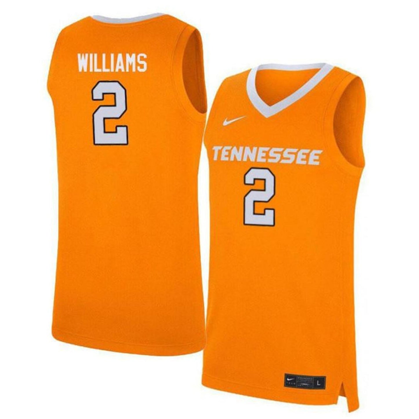NCAAB Grant Williams Tennessee Volunteers 2 Jersey