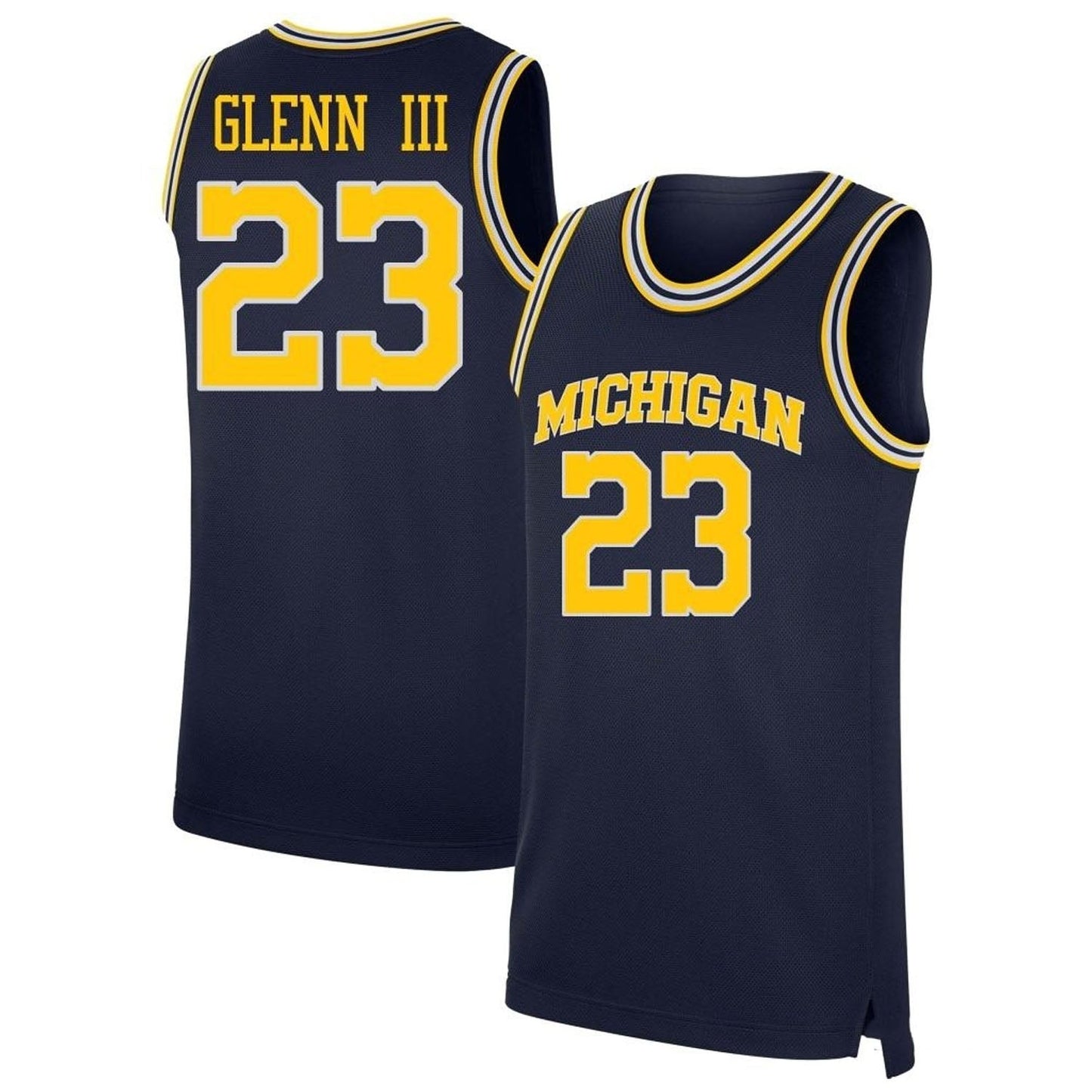 NCAAB Gregg Glenn III Michigan Wolverines 23 Jersey