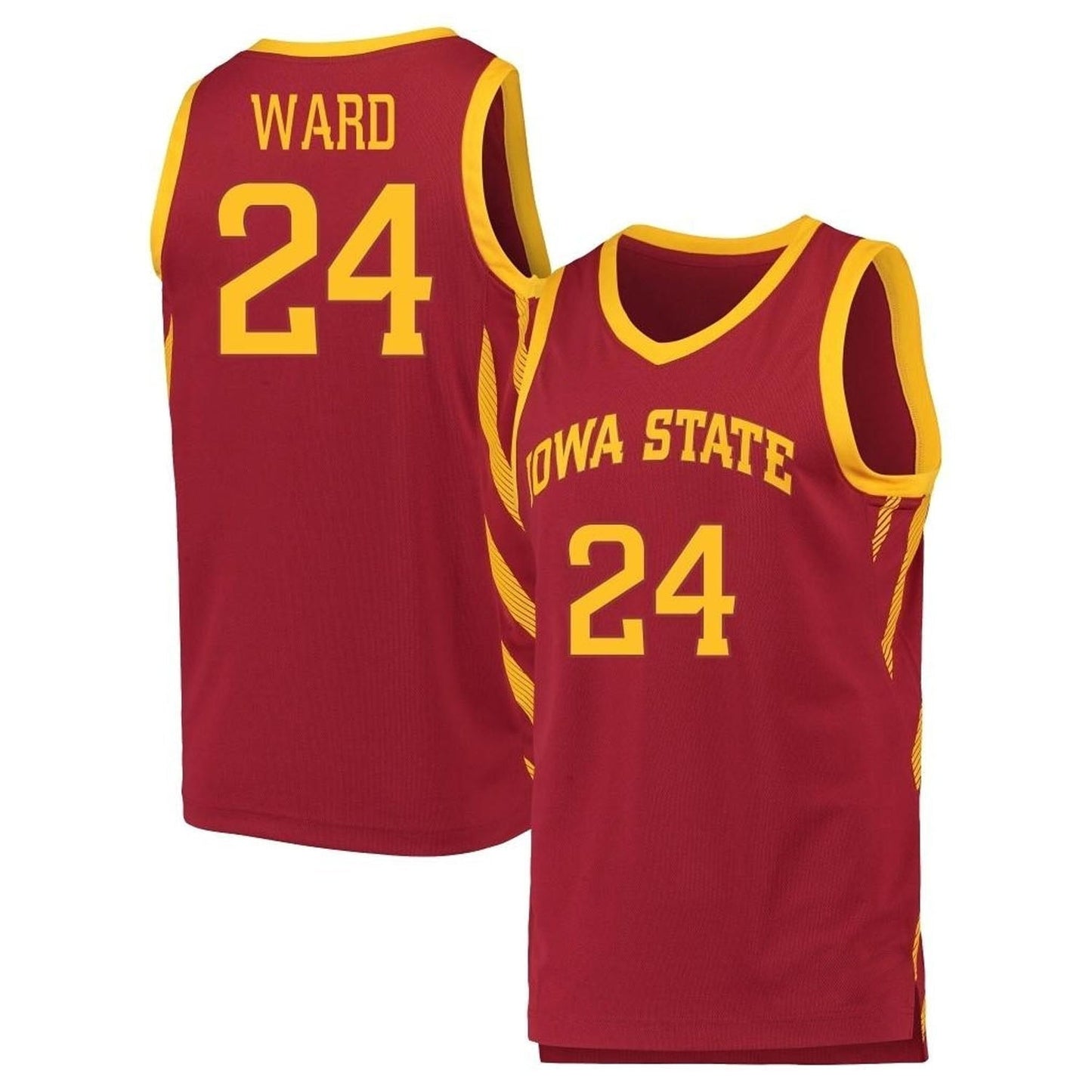 NCAAB Hason Ward Iowa State Cyclones 24 Jersey