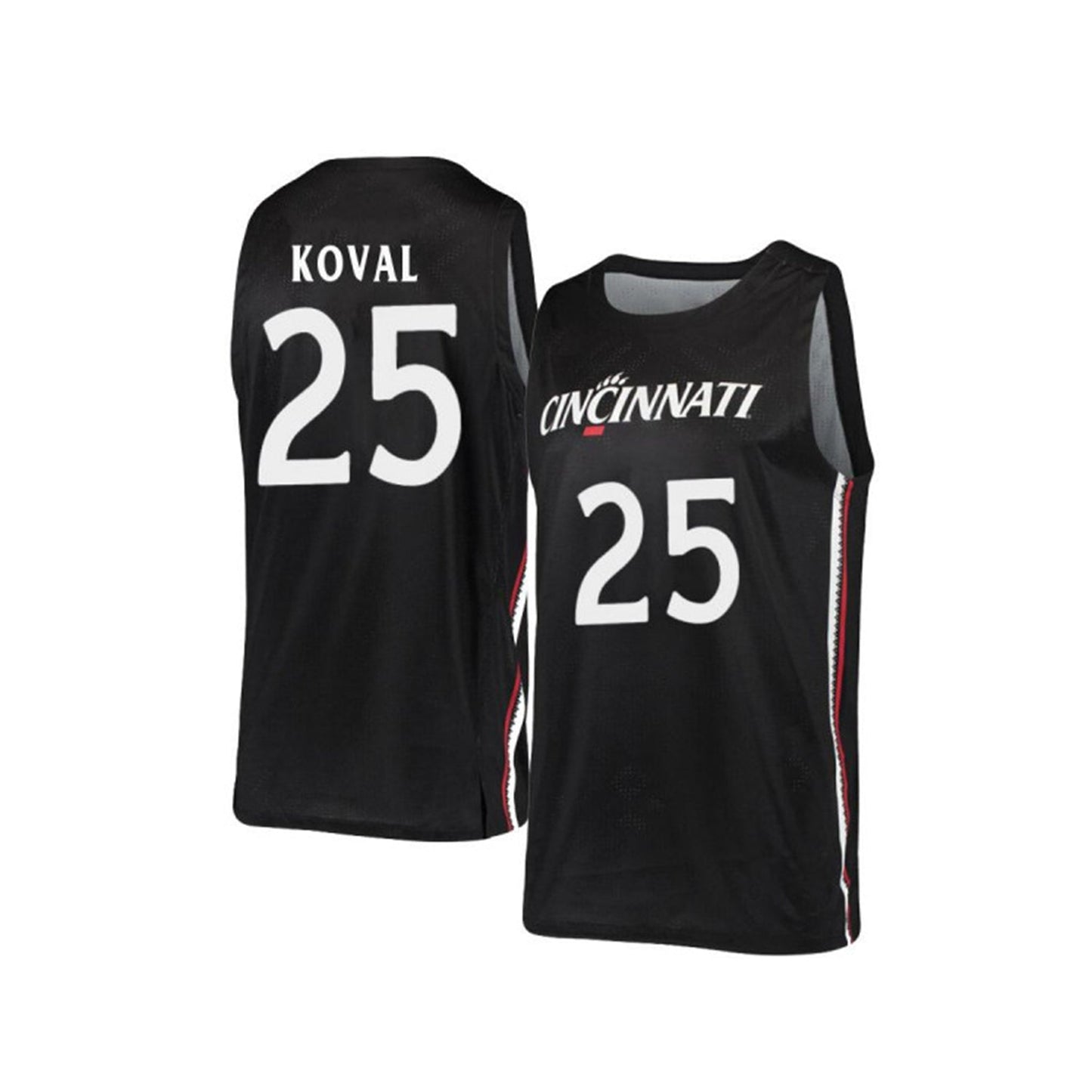 NCAAB Hayden Koval Cincinnati Bearcats 25 Jersey