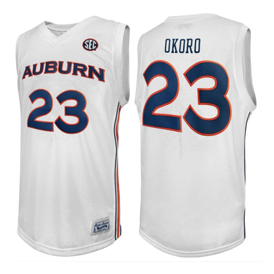 NCAAB Isaac Okoro Auburn Tigers 23 Jersey