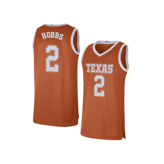 NCAAB Isaiah Hobbs Texas Longhorns 2 Jersey