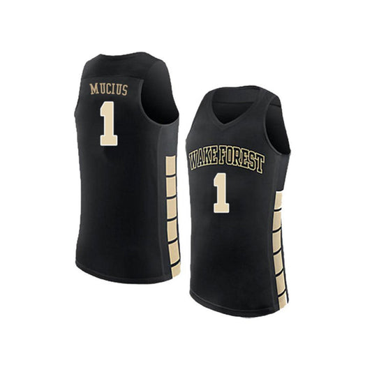 NCAAB Isaiah Mucius Wake Forest Demon Deacons 1 Jersey