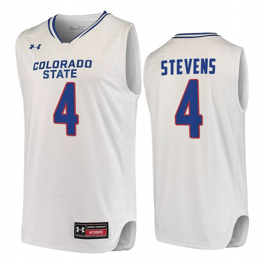 NCAAB Isaiah Stevens Colorado State Rams 4 Jersey