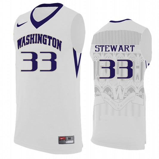 NCAAB Isaiah Stewart Washington Huskies 33 Jersey