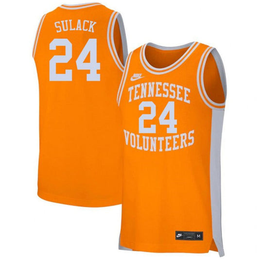 NCAAB Isaiah Sulack Tennessee Volunteers 24 Jersey
