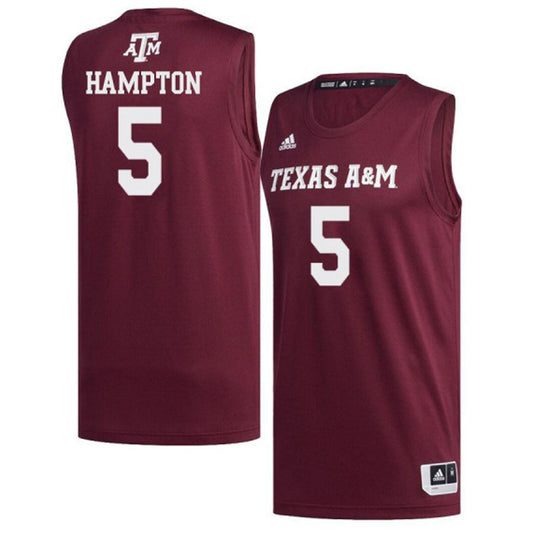 NCAAB J.C. Hampton Texas A&M 5 Jersey
