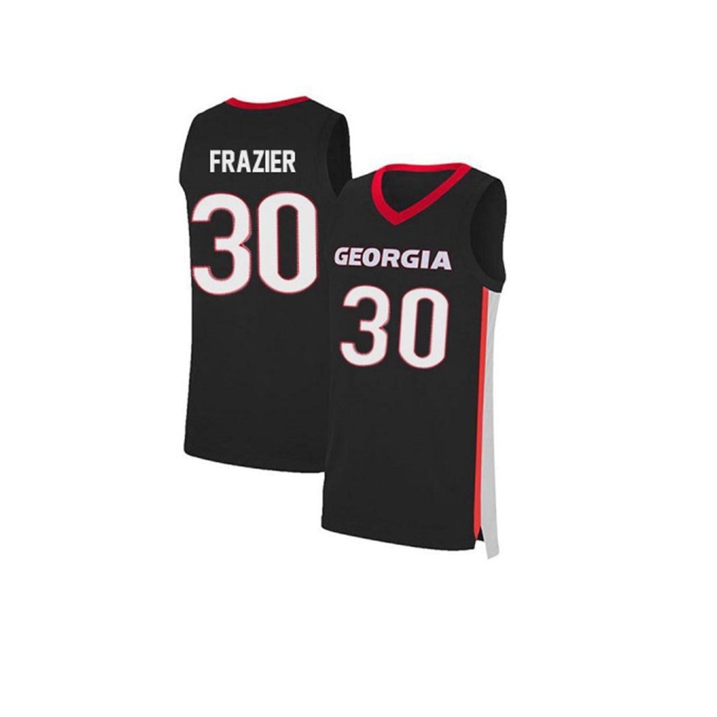 NCAAB JJ Frazier Georgia Bulldogs 30 Jersey