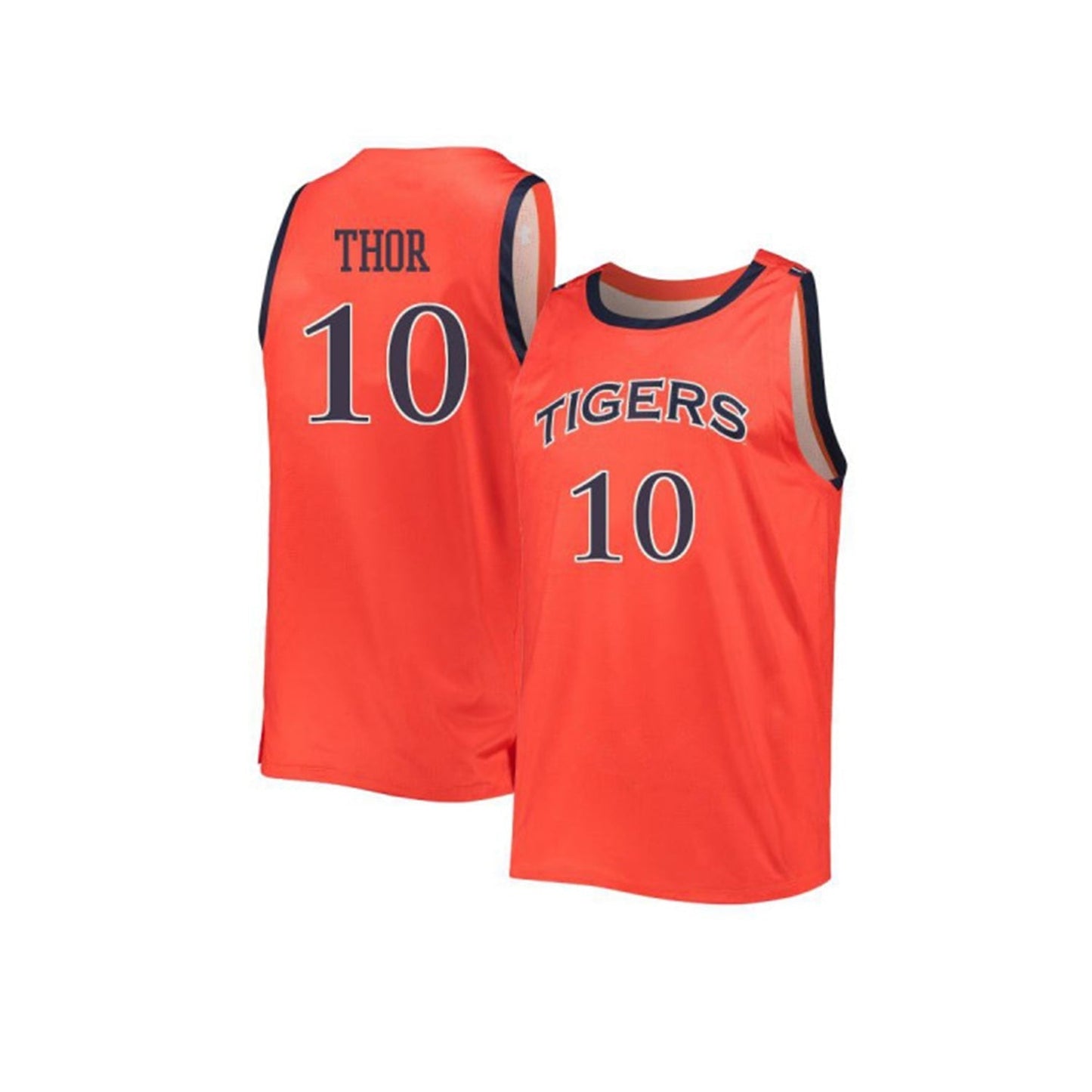NCAAB JT Thor Auburn Tigers 10 Jersey