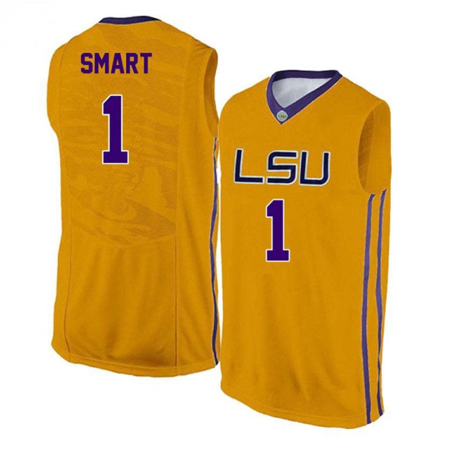 NCAAB Ja'vonte Smart LSU Tigers 1 Jersey