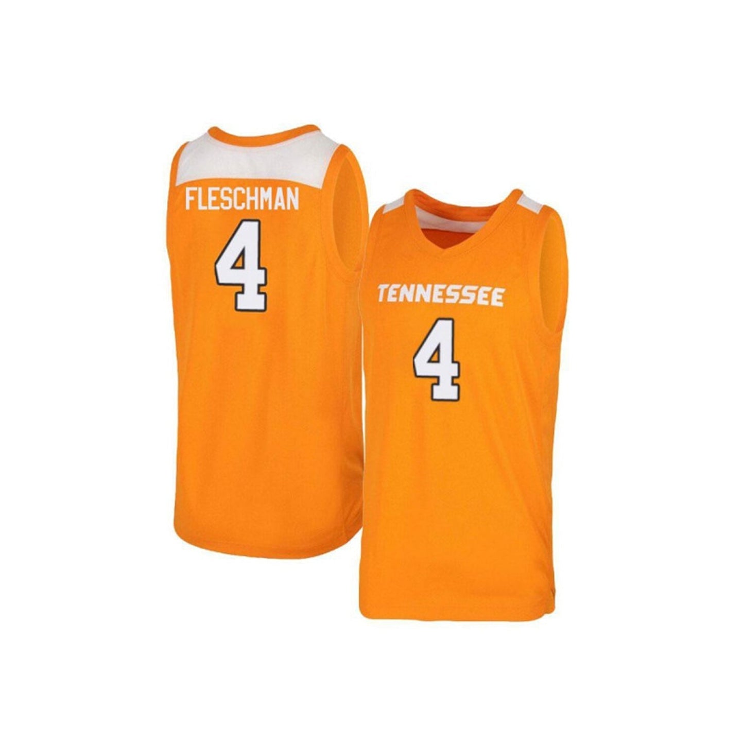 NCAAB Jacob Fleschman Tennessee Volunteers 4 Jersey