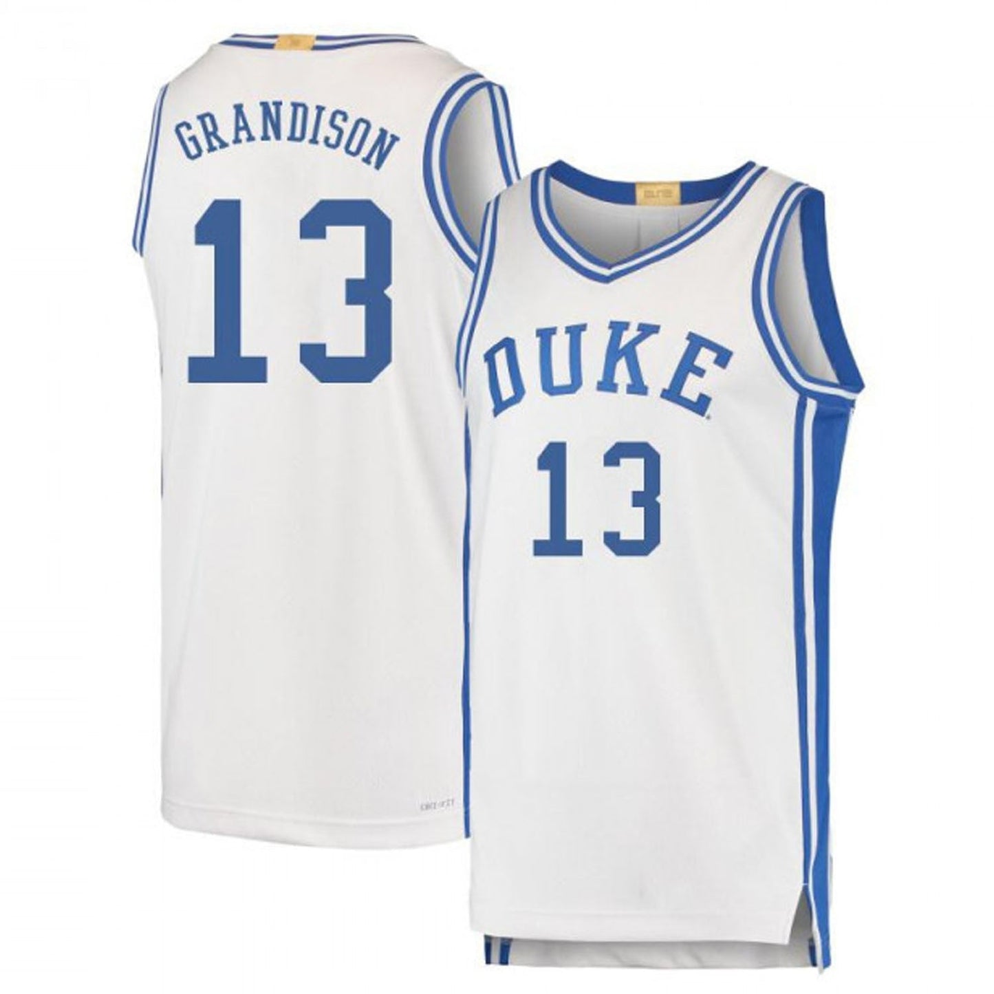 NCAAB Jacob Grandison Duke Blue Devils 13 Jersey