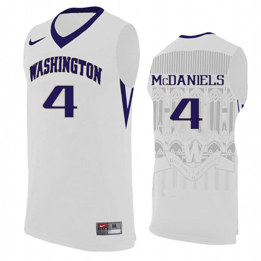 NCAAB Jaden McDaniels Washington Huskies 4 Jersey
