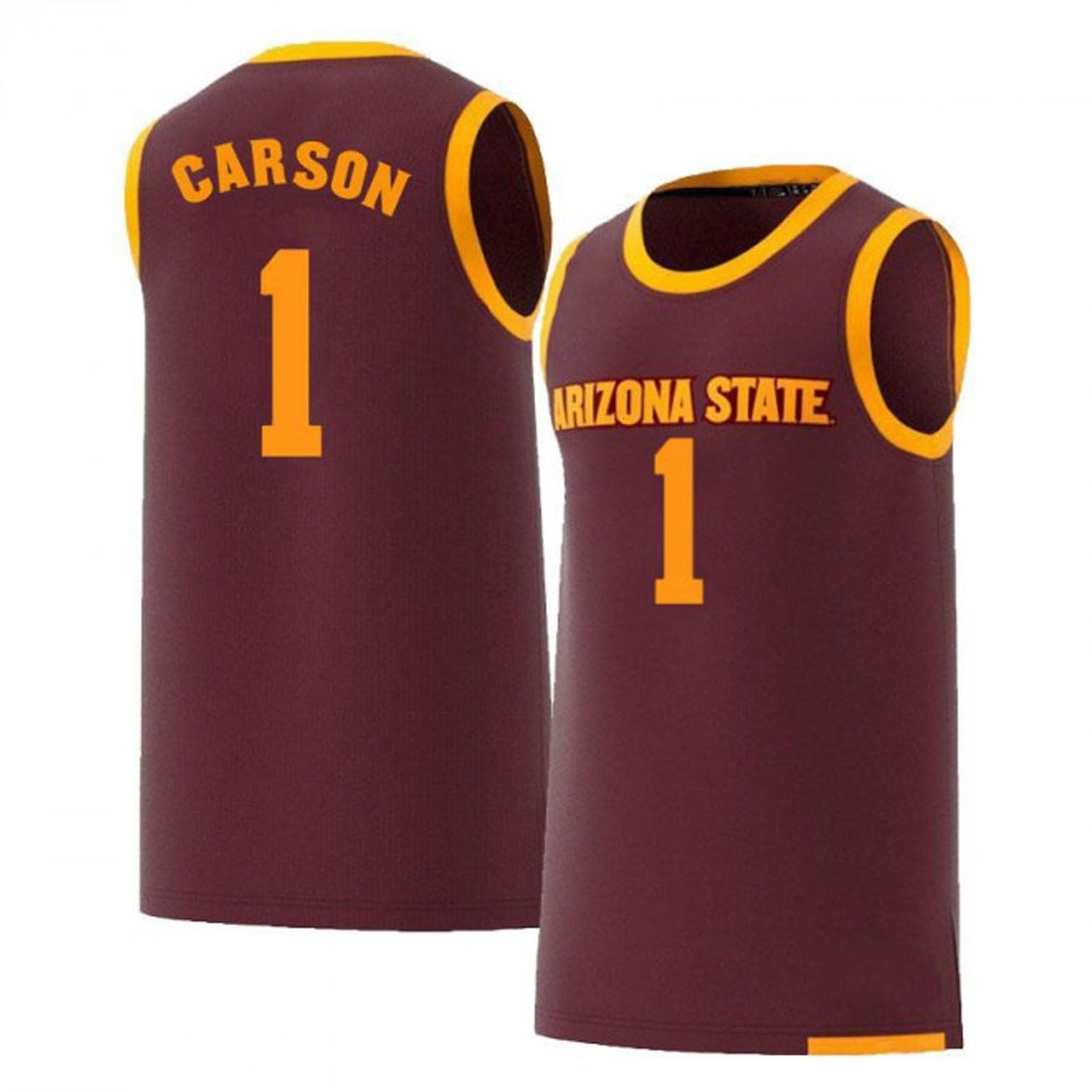 NCAAB Jahii Carson Arizona State Sun Devils 1 Jersey