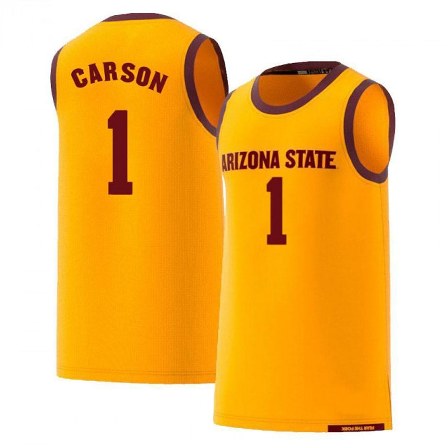 NCAAB Jahii Carson Arizona State Sun Devils 1 Jersey