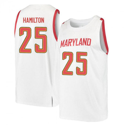NCAAB Jairus Hamilton Maryland Terrapins 25 Jersey