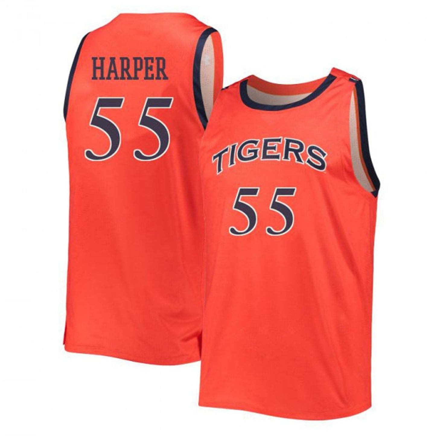 NCAAB Jalen Harper Auburn Tigers 55 Jersey