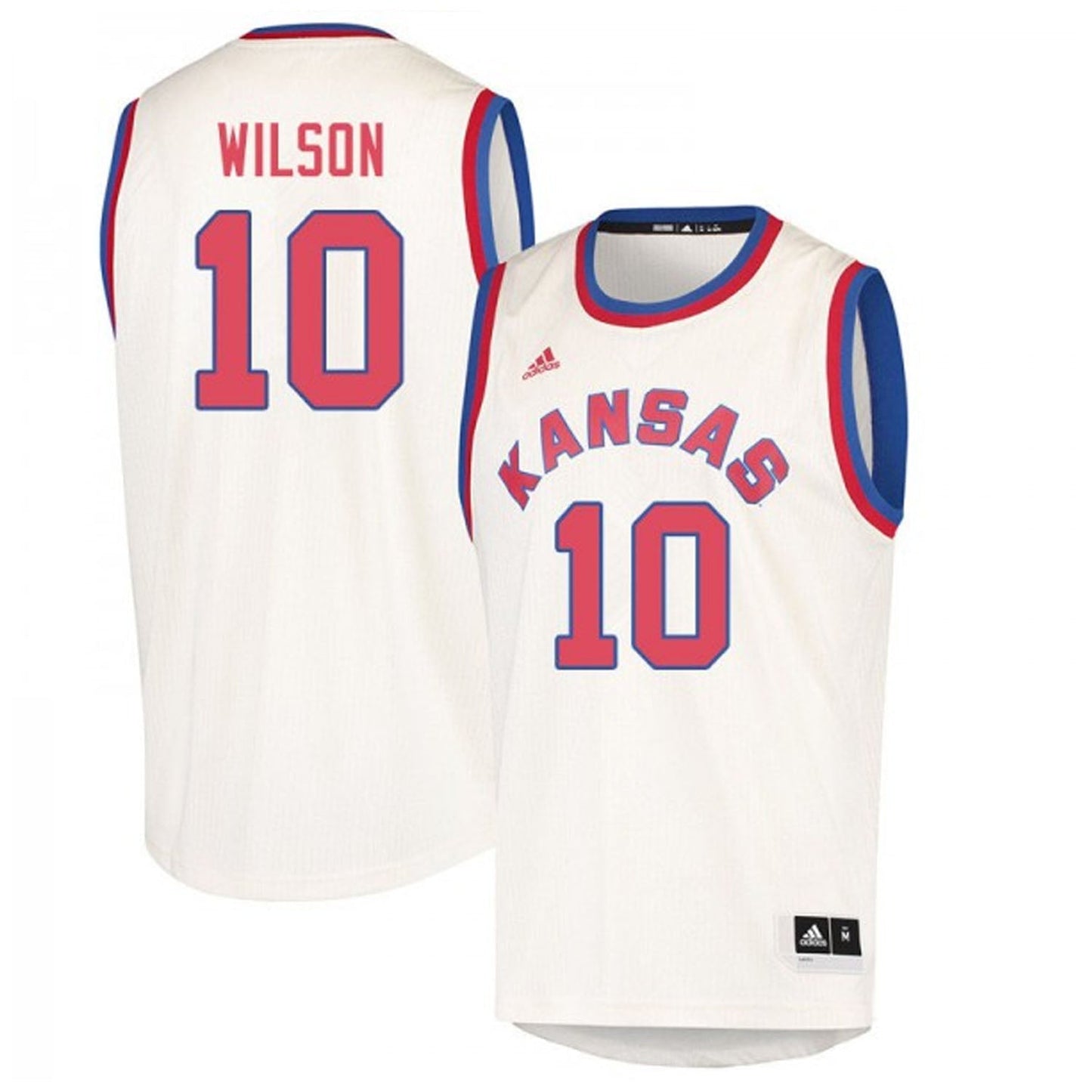 NCAAB Jalen Wilson Kansas Jayhawks 10 Jersey