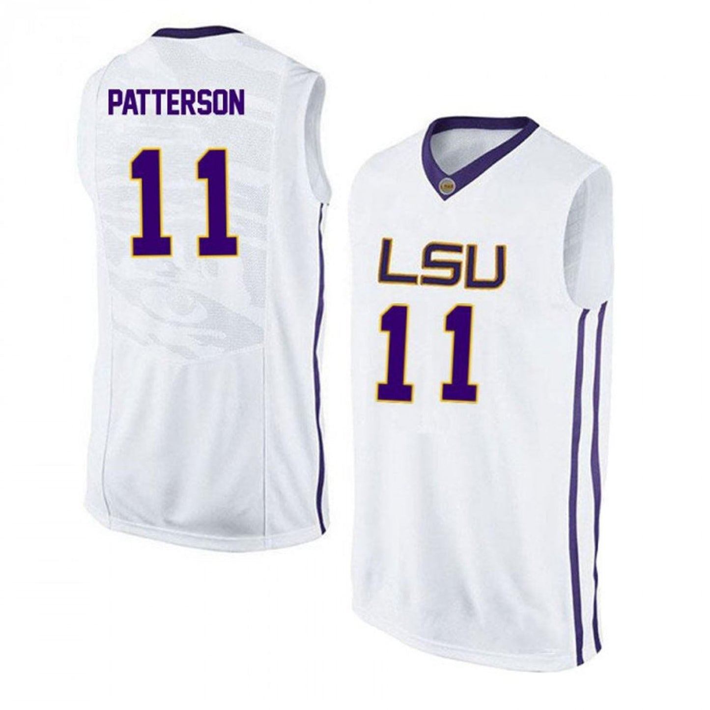 NCAAB Jalyn Patterson LSU Tigers 11 Jersey