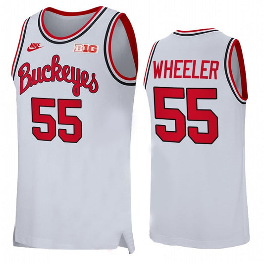 NCAAB Jamari Wheeler  Ohio State Buckeyes 55 Jersey