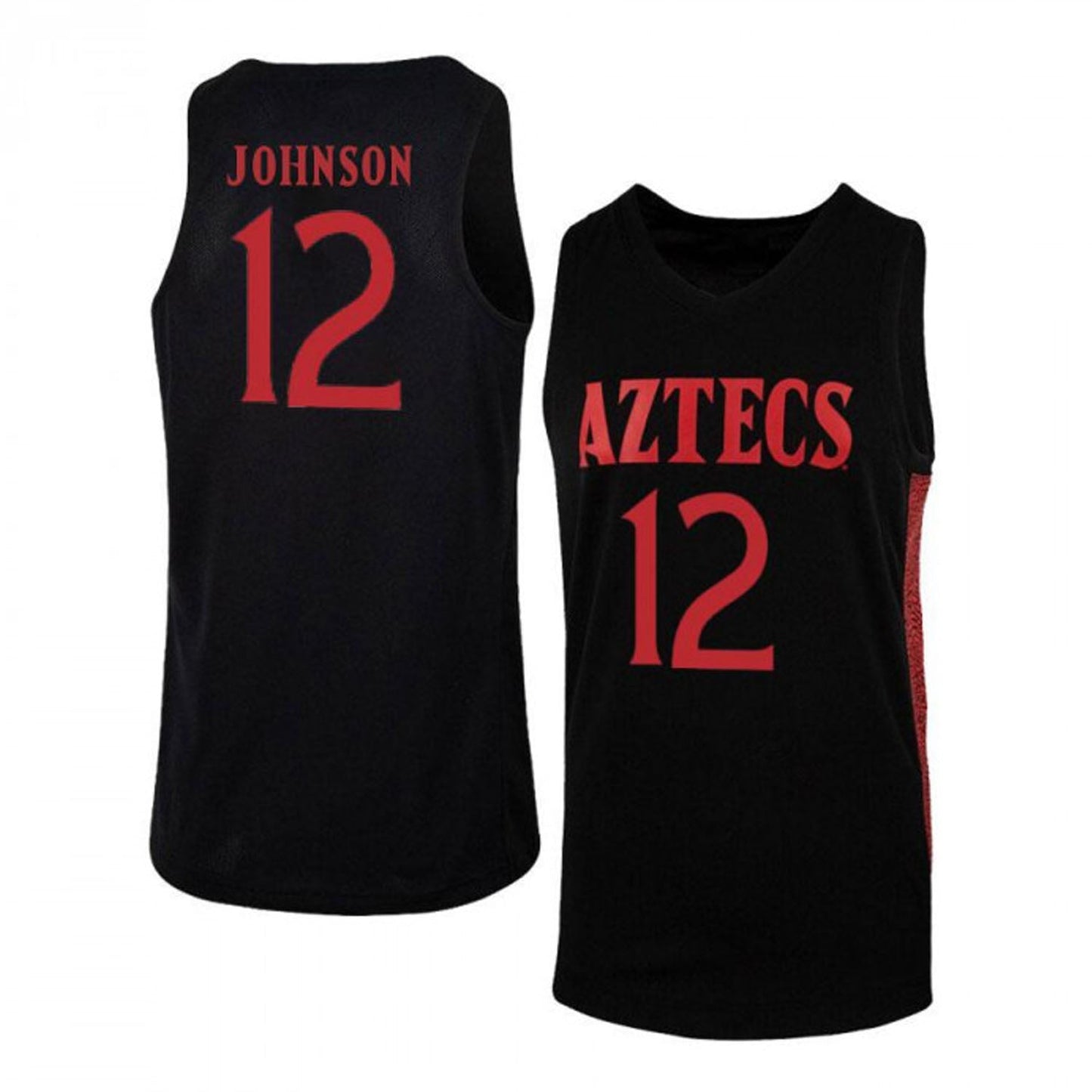 NCAAB James Johnson San Diego State Aztecs 12 Jersey