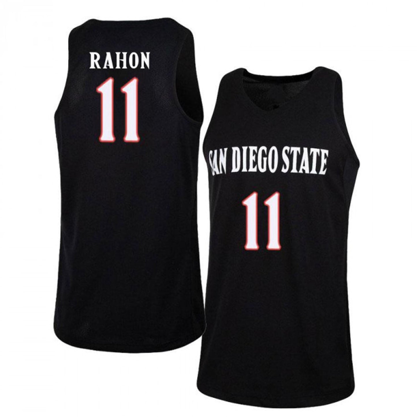 NCAAB James Rahon San Diego State Aztecs 11 Jersey