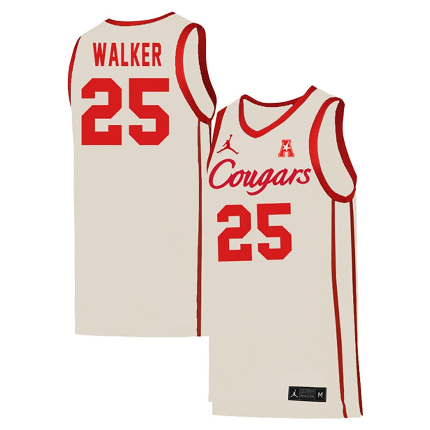 NCAAB Jarace Walker Houston Cougars 25 Jersey