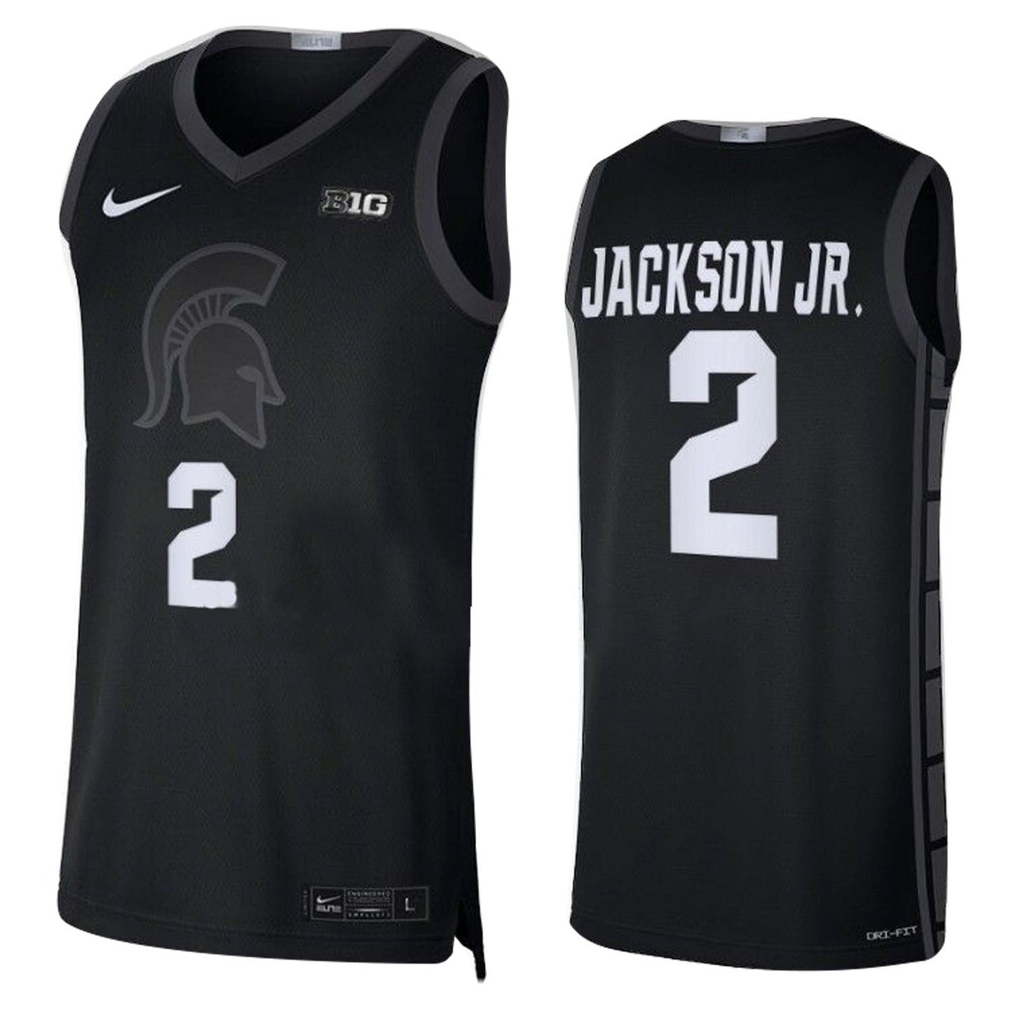 NCAAB Jaren Jackson Jr. Michigan State Spartans 2 Jersey