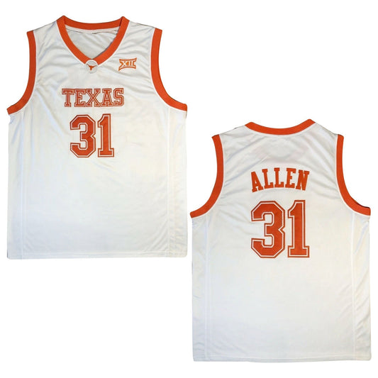NCAAB Jarrett Allen Texas Longhorns 31 Jersey