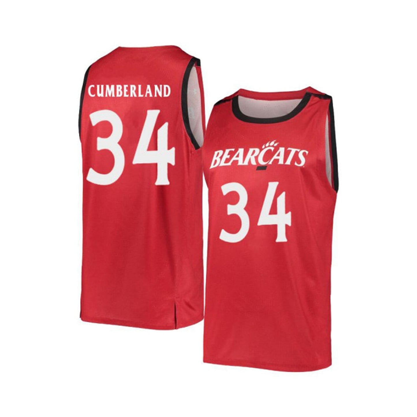 NCAAB Jarron Cumberland Cincinnati Bearcats 34 Jersey
