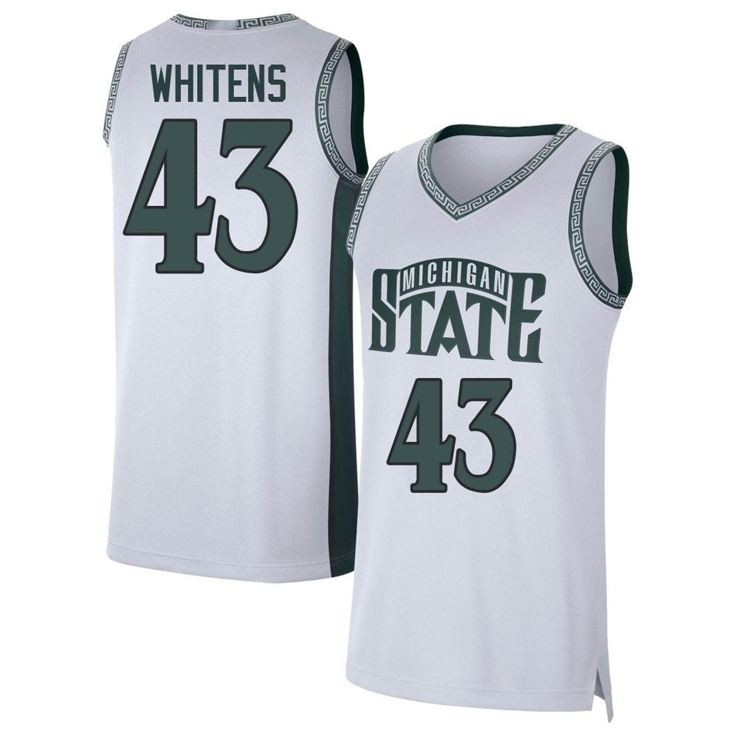 NCAAB Jason Whitens Michigan State Spartans 43 Jersey