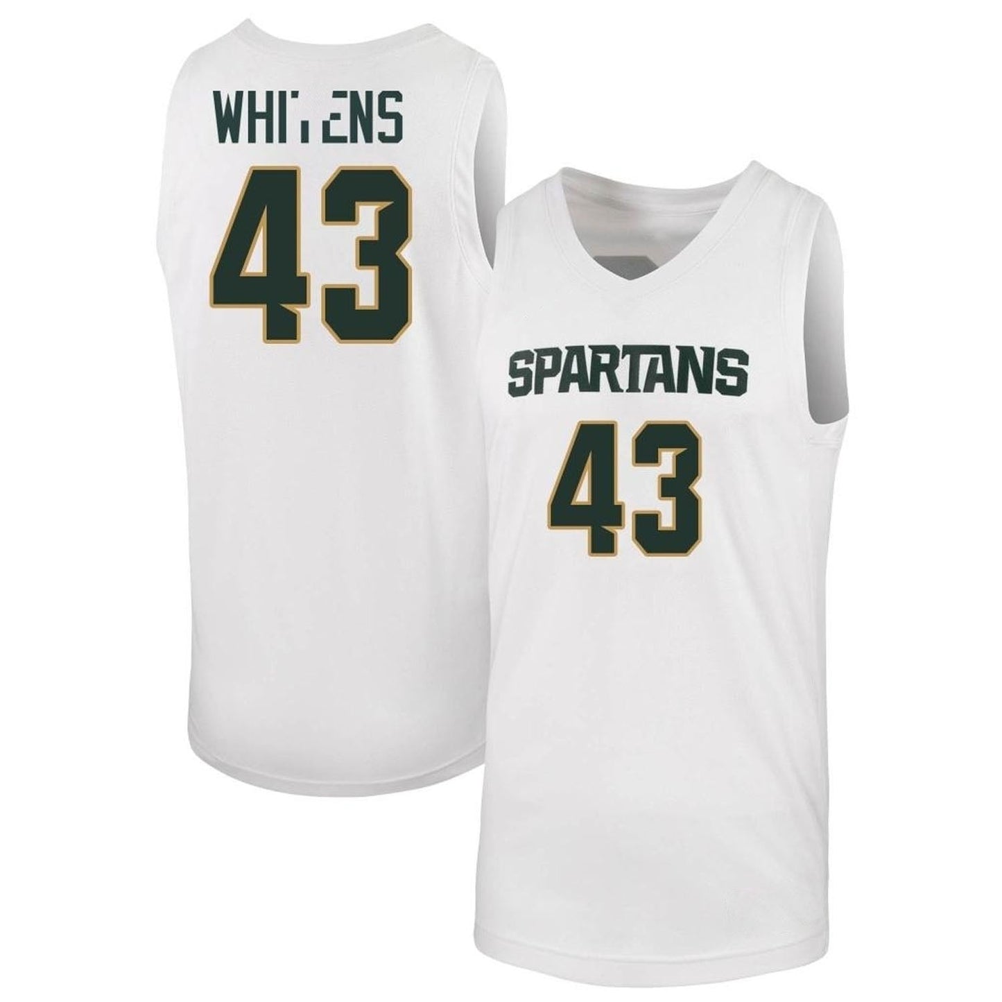 NCAAB Jason Whitens Michigan State Spartans 43 Jersey
