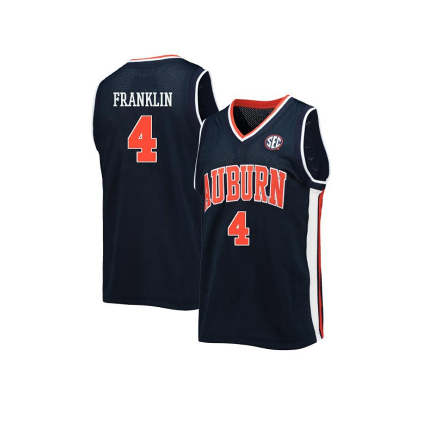 NCAAB Javon Franklin Auburn Tigers 4 Jersey