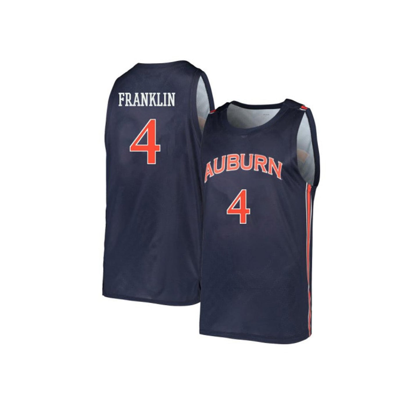 NCAAB Javon Franklin Auburn Tigers 4 Jersey