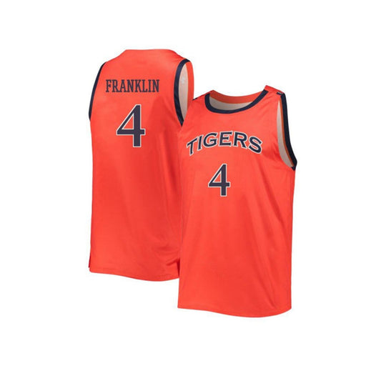 NCAAB Javon Franklin Auburn Tigers 4 Jersey