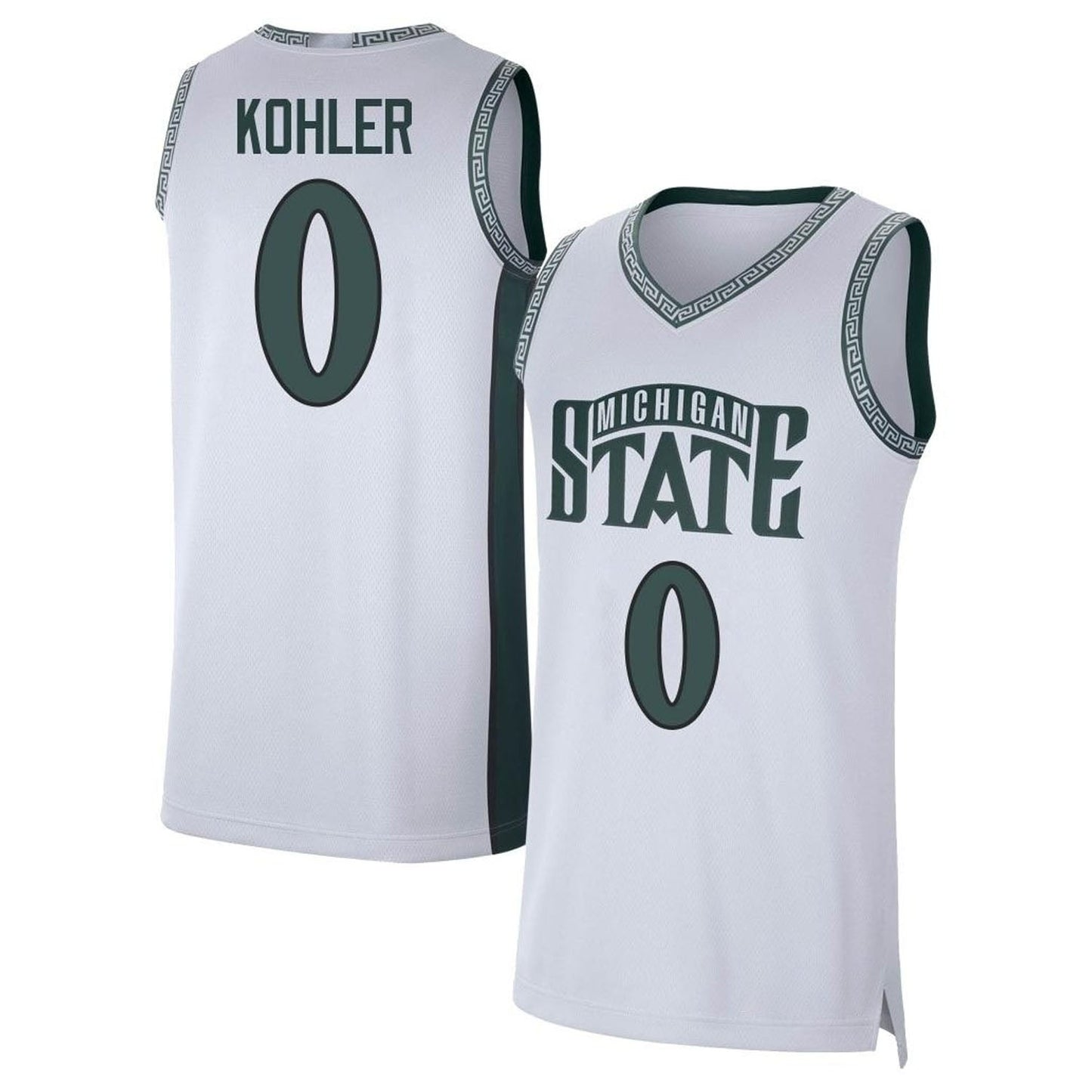 NCAAB Jaxon Kohler  Michigan State Spartans 0 Jersey