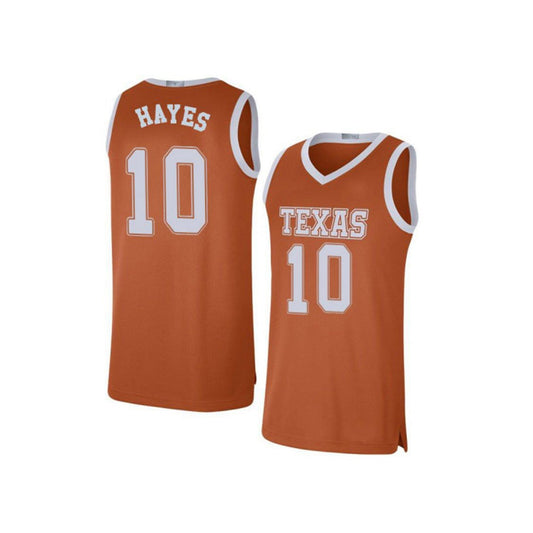 NCAAB Jaxson Hayes Texas Longhorns 10 Jersey