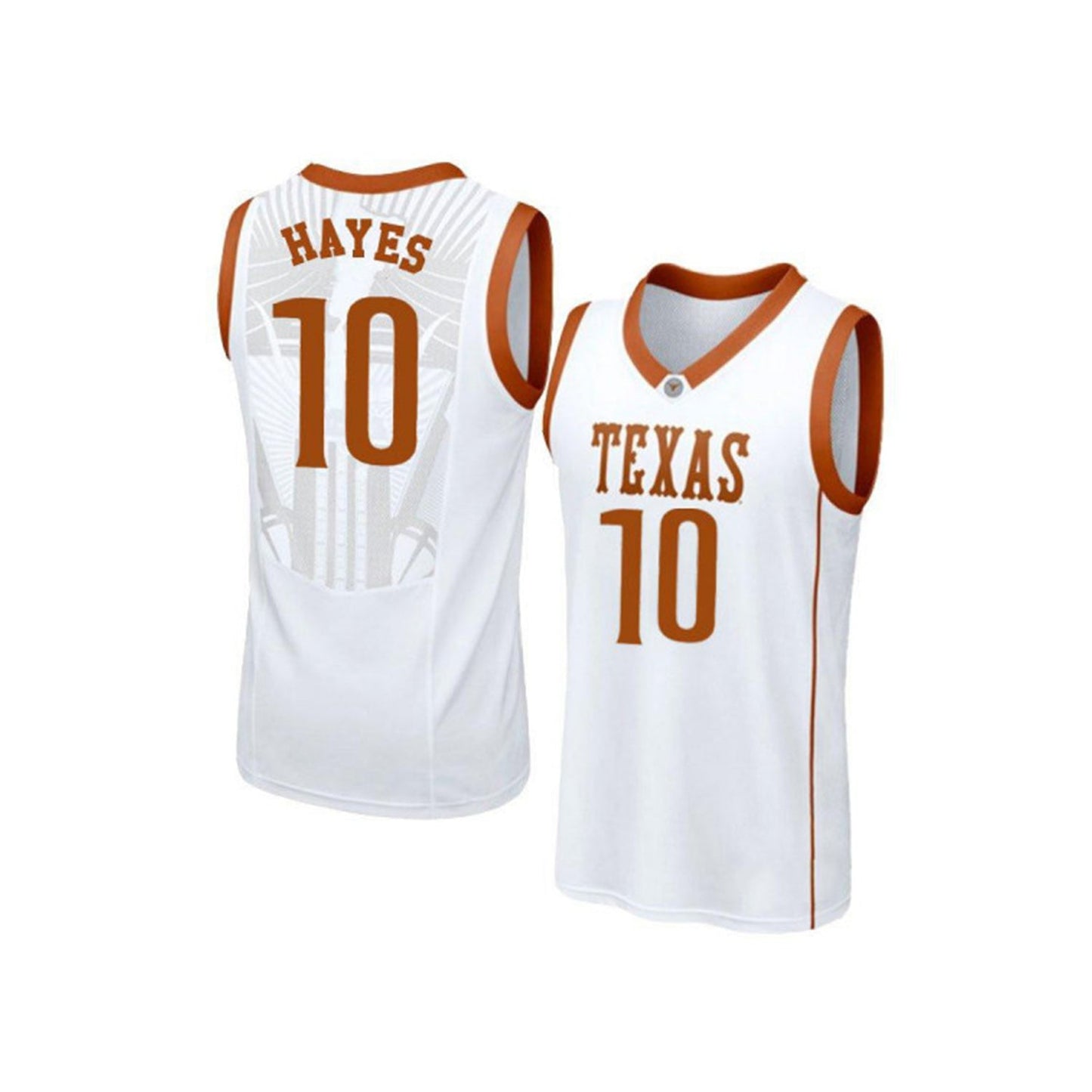 NCAAB Jaxson Hayes Texas Longhorns 10 Jersey