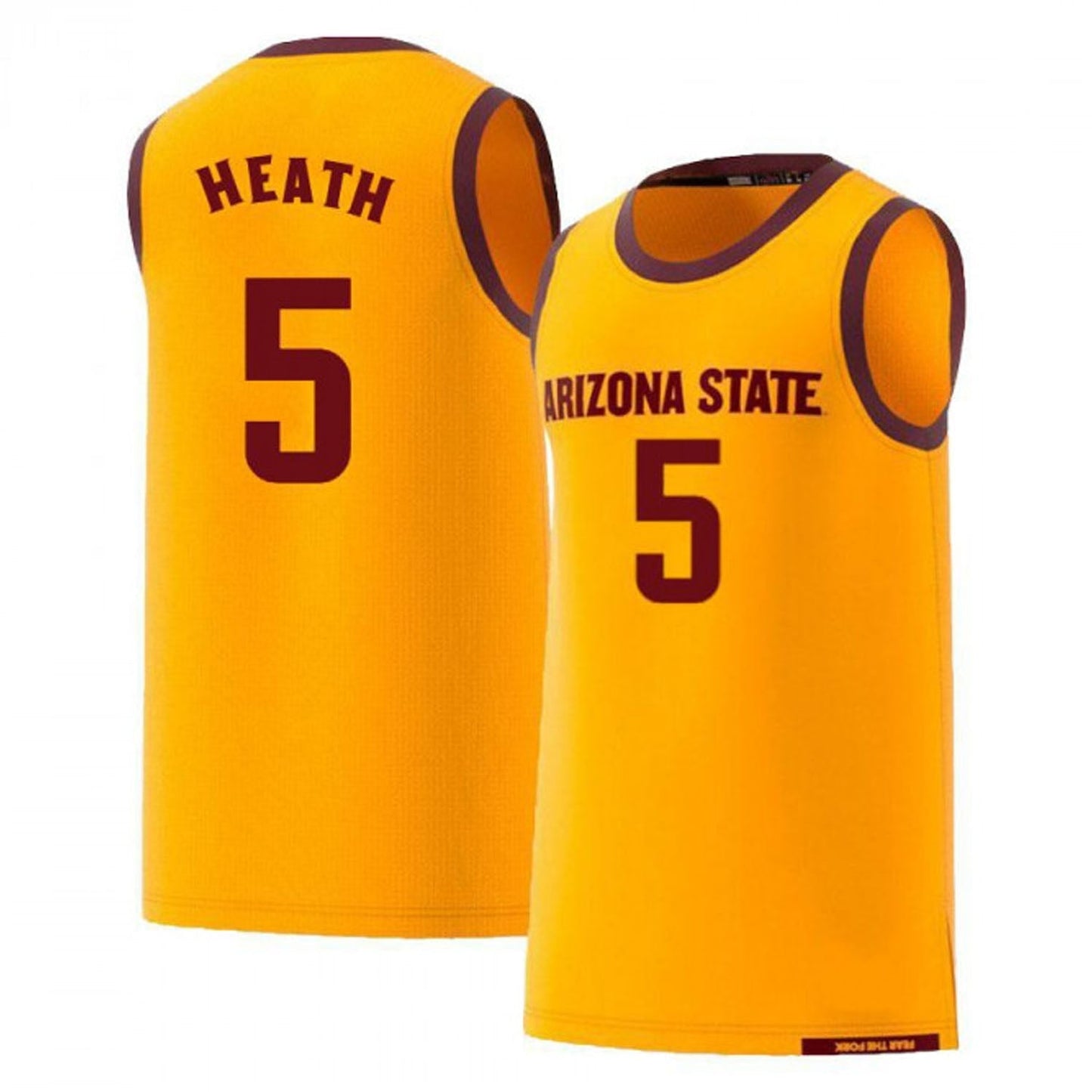 NCAAB Jay Heath Arizona State Sun Devils 5  Jersey