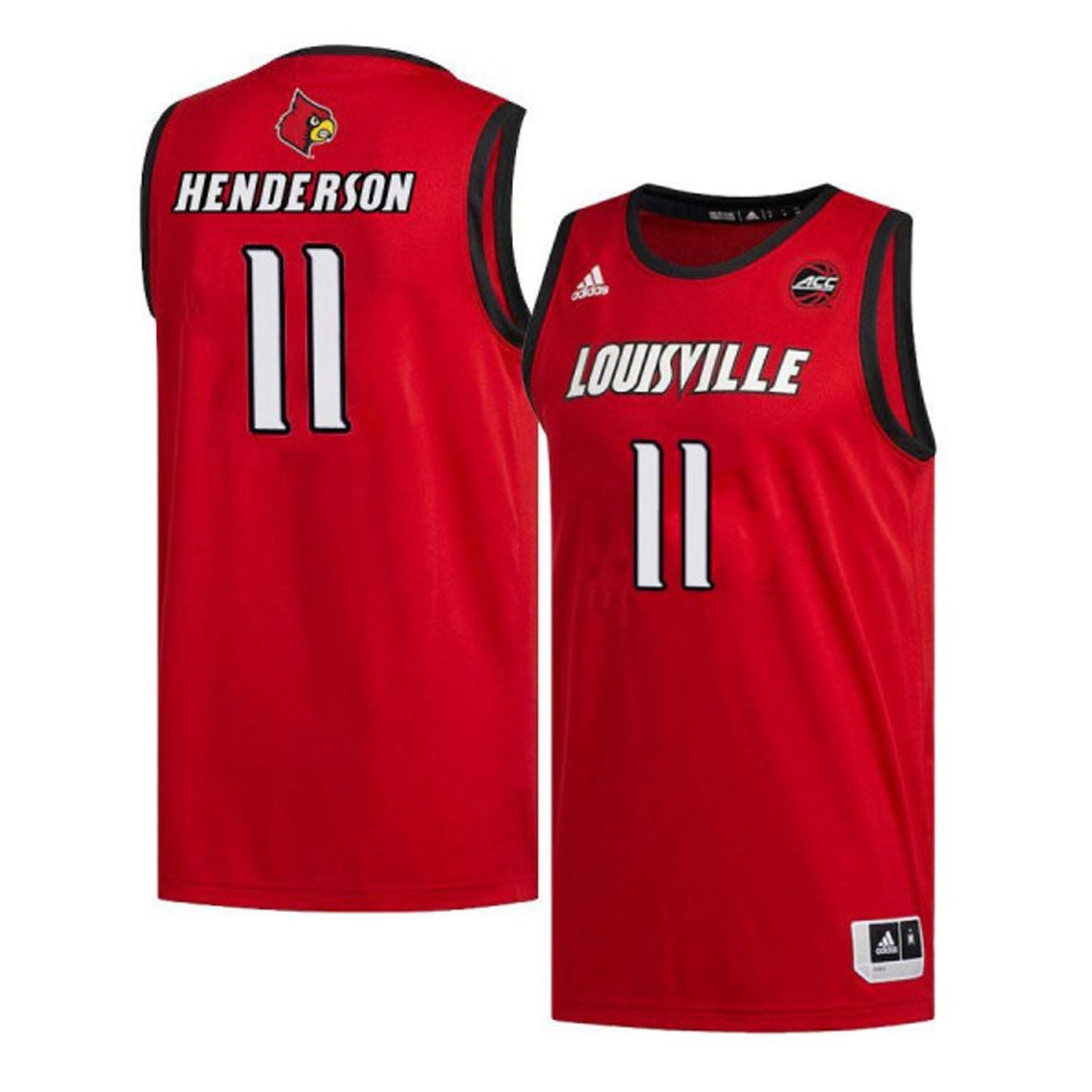 NCAAB Jay Henderson Louisville Cardinals 11 Jersey