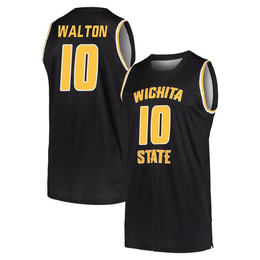 NCAAB Jaykwon Walton Wichita State Shockers 10 Jersey