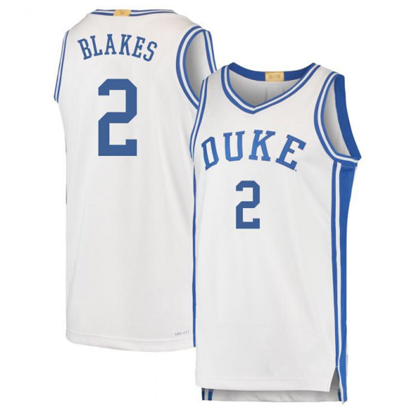 NCAAB Jaylen Blakes Duke Blue Devils 2 Jersey