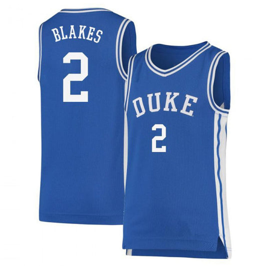 NCAAB Jaylen Blakes Duke Blue Devils 2 Jersey
