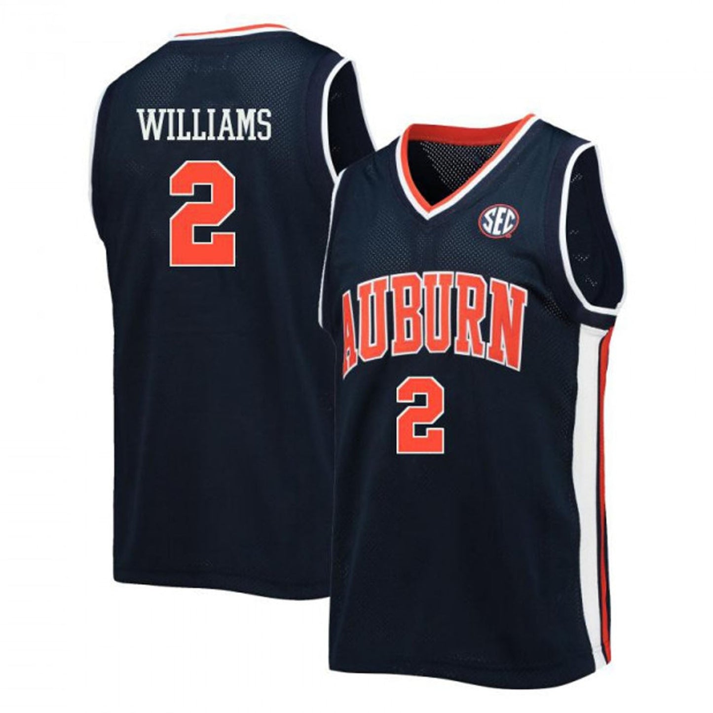NCAAB Jaylin Williams Auburn Tigers 2 Jersey