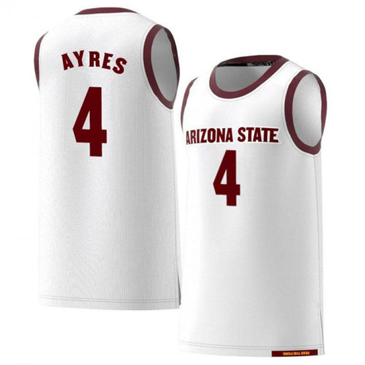 NCAAB Jeff Ayres Arizona State Sun Devils 4 Jersey